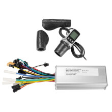 Electric Bike Brushless Controller 500W 25A with LCD Display 24V 36V 48V Scooter Motor Controller Ebike Accessories