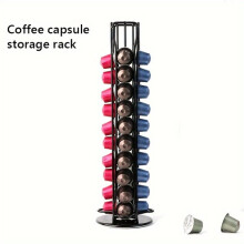 High-end 40-capsule coffee turntable.