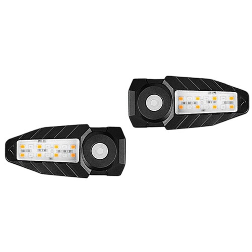 Feu Arrière de Signalisation de Scooter Électrique, Lampe de Queue Rechargeable USB, Accessoires de Scooter