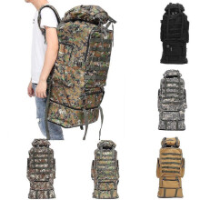 100L Oxford wasserdichter Rucksack Bergsteigerrucksack Tarnmuster