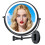 Wall Mounted Lighted Makeup Mirror, Rechargeable Double-Sided Magnifying Mirror with 3 Color LED, 360 Rotation 1
