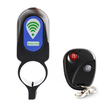 Bicycle Anti-Theft Alarm Lock with Wireless Remote Control MTB Bike Anti-Theft Vibration Alarm Bike Alarm Lock