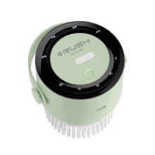 Wireless Handheld Multifunctional Cleaning Brush for Kitchen and Bathroom, 5-in-1 Electric Dishwasher Brush Green