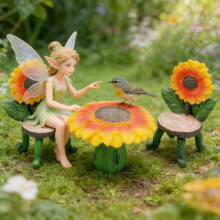 Fairy Garden AccessoriesFairy Garden Accessories Outdoor,,Fairy Garden Decor,Fairy House Accessories, Bench