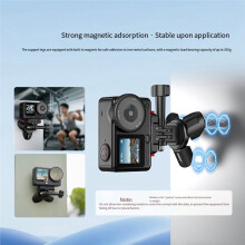BRDRC -Stativ für Pocket 4/Pocket 3/Action 6/5/ für Osmo 360 Desktop-Ständer Magnet-Metall-Stativ Kamerazubehör