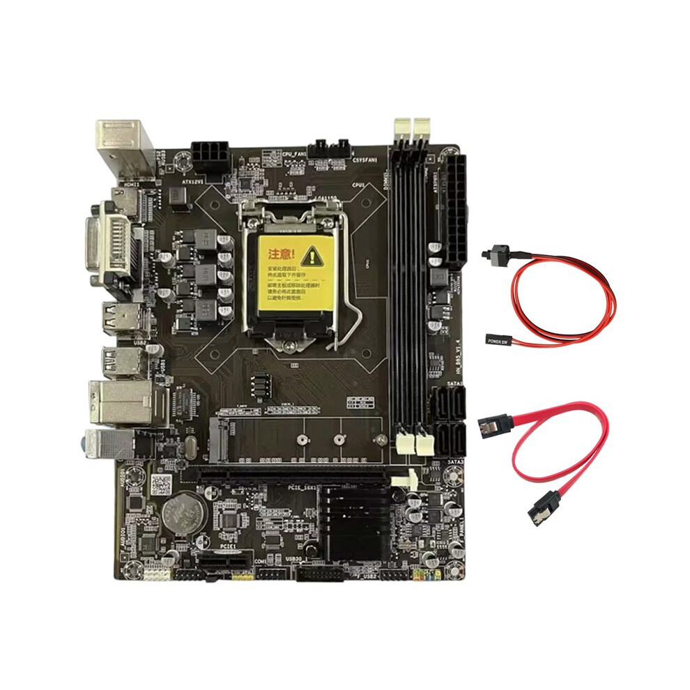 Hnb85 Motherboard Lga1150 Ddr3 Hd+Vga+Dvi M.2 Nvme Pci Express 16X Gigabit Ethernet Hnb85 Gaming Motherboard 4711967969342