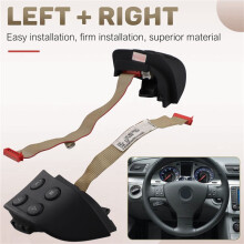 Left or Right Multifunction Steering Wheel Control Button for MK5 B6 1K0959537J 1K0959538F