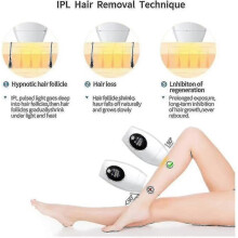 Depiladora IPL de 600.000 pulsos, apta para / rostro / zona del bikini / / piernas (