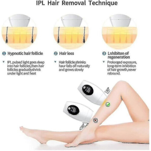 Ipl 600,000 Flash epilator, suitable for / face / bikini / / legs (