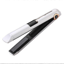 2 in 1 USB Cordless Mini Hair Straightener and Curling Iron