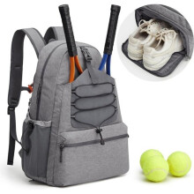 Tennisrucksack, tragbare Tennistasche, große Kapazität, Balltasche