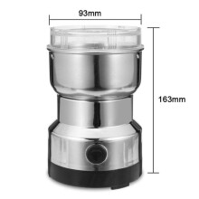 Electric 220V stainless steel grinder, mini coffee bean grinder