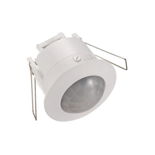 Inbouw bewegingssensor voor binnen in het plafond, 360 relais, wit