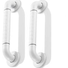 Maniglia per WC da 40 cm, maniglia di sicurezza per il bagno, in acciaio inossidabile.