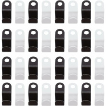 56 mini-supports pour marches, crochets de fixation, gain de place