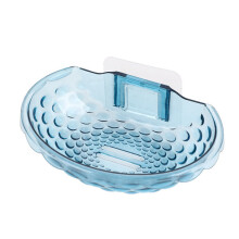Transparente Seifenablage, Wandmontage, ohne Bohren, Kleben