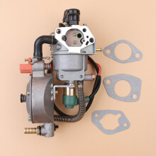 ÉLECTROVANNE DE CARBURATEUR À DOUBLE CARBURANT AVEC ACCÉLÉRATEUR AUTOMATIQUE GPL ET GN