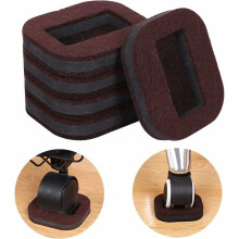Paquete de 15 protectores de fieltro para ruedas, deslizadores de fieltro para suelos k