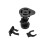 Black, 95 mm 4-piece adjustable feet set with kitchen/bathroom 1