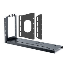 Vertical Card Holder 3Slots GPU Mount Bracket for MATX ATX EATX Chassis Holder for RTX3060 3070 3090 RX Black