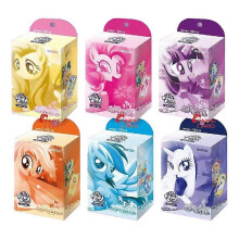 (Random color 1 box) KAYOU Genuine My Little Pony Card Cute Funny Party Friendship Eternal Card Huiyue Pack Rare SC Cards SGR Toy Princess Card