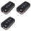 3X 3 Buttons Flip Folding Remote Key Shell Case for  I20 I30 I35 IX20 IX35 1