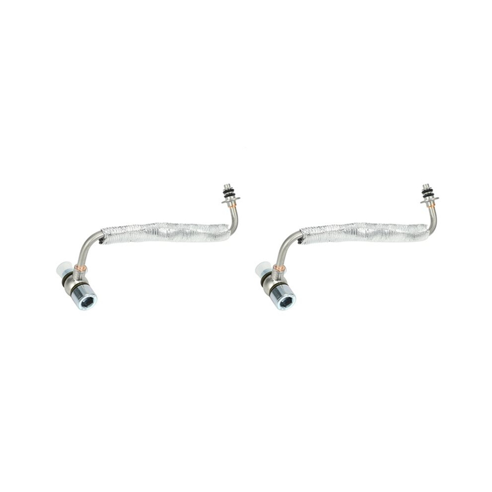 2X Turbocharger Turbo Oil Feed Pipe Tube For Cruze Sonic Trax Encore 1.4T Engine 55592600 25198546 4712139589283