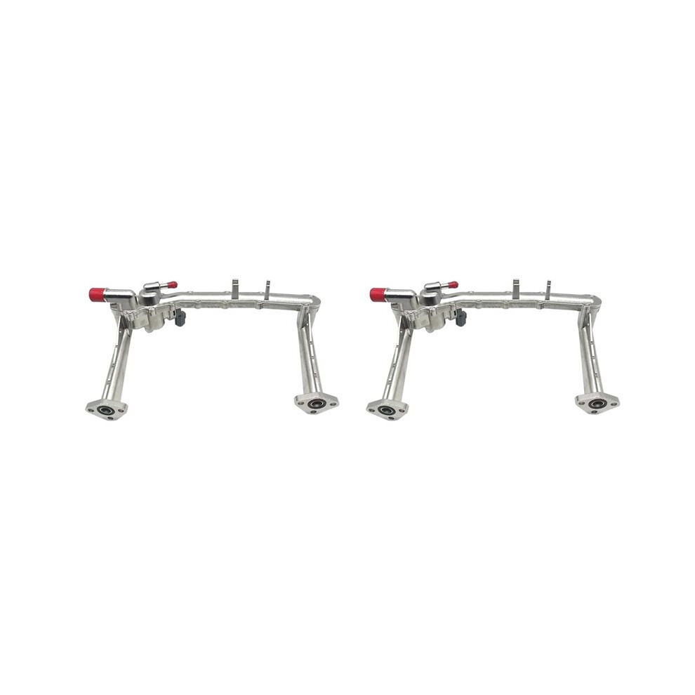 2X Lr122710 Lr041788 Aj814006 3.0L V6 Heater Manifold Tube Coolant Pipe For Lr4 Rr 4711319796695