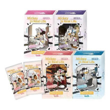 (Randomcolor1boxB) Princess Cards Magic Fairy Tale Series Card Cinderella Snow White Cartoon Character Anime Collection Card Toys