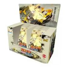 (20packsperboxA) KAYOU Genuine Naruto Box Fire Will Successor Badge BR Card Naruto Hinata Tsunade Sasuke Anime Collection Card Boy Toy Gift