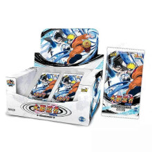(18packsperboxE) KAYOU Genuine Naruto Box Fire Will Successor Badge BR Card Naruto Hinata Tsunade Sasuke Anime Collection Card Boy Toy Gift