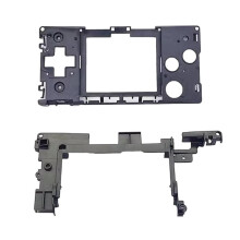 A0NB Game Boy Micro Replacement Front and Rear Frame Shell, for  GBM Game Console Stand for Portable Storage