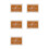 5X Rubber Stamp Ink Pad Stamp Inkpad Ink Pad - Gold 1