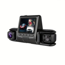 Cámara para coche GYIOEUPT 1080P HD con 3 lentes - Modelo 1