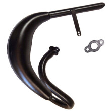 Fat Belly Auspuffrohr-Schalldämpfer schwarz passend für 50ccm 80ccm zwei