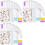 3X A6 Binder,Budget Binder,Used for Budgeting,Budget Planning Notepad, Cash Envelope Binder,  with Budget Envelope 1
