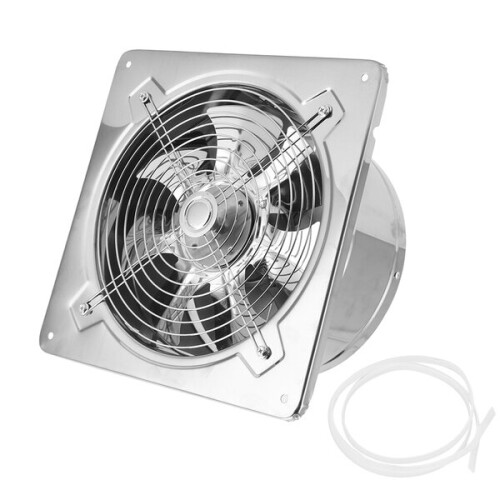 100-W-Badezimmerlüfter, Edelstahl 410