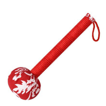 (31cm, Red) Meridians Activations Hammer-Shaped Stick Portable Lymphatic Massage Tool for Home/Travel