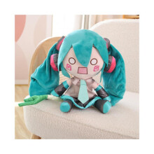 (Tie Hatsune) (Leek Style) Hatsune Doll Miku Cartoon Toy Stuffed Plush Multiple Styles Gift Kids Christmas