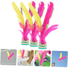 12 Pcs Colored Badminton Beginner Badminton Balls Rainbow Ball Badminton Checker Decorative