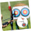 Portable Target Markers Self-Adhesive Sticker Set Target Sticker Sheet Range Gear Archery Target 7