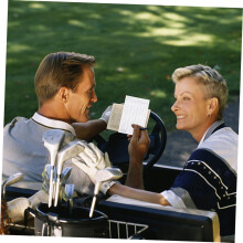 Golf Score Book 18 * 11cm PU Leather Scorepad Holder Score Card Holder Golf Supplies Golfing Tool