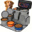 5-piece pet travel backpack with zipper 5
