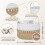 Grand panier à linge - une solution de rangement universelle. 4