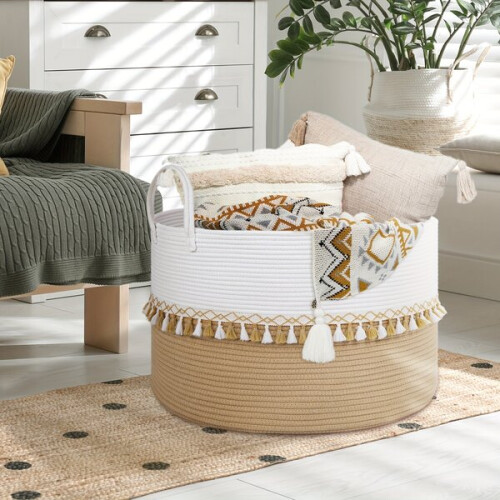 Grand panier à linge - une solution de rangement universelle. 2