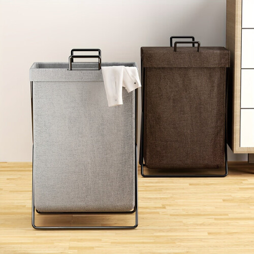 Taittuva pyykkikori pidikkeellä 1