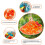 4Pcs Blown Glass  Feeder for Outdoors Hanging, Ant & Bee Resistants W 1