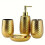 4-teiliges Badezimmer-Accessoire-Set, Cremespender 5