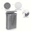 Large laundry bin with lid and handles. 2