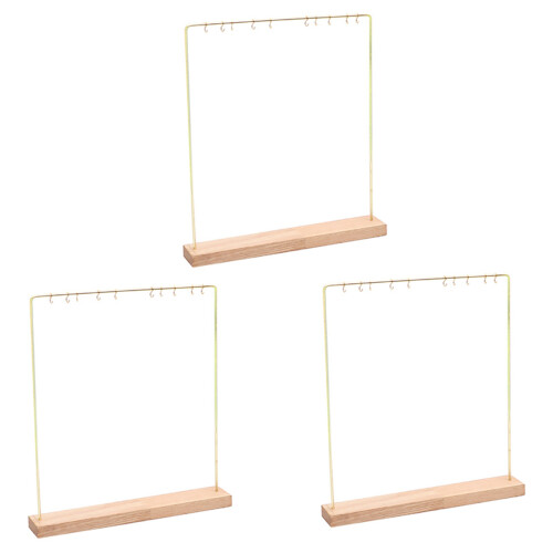 3X Mode Schmuck Display Rack Stand Halter Ohrringe Hanging Organizer Showcase